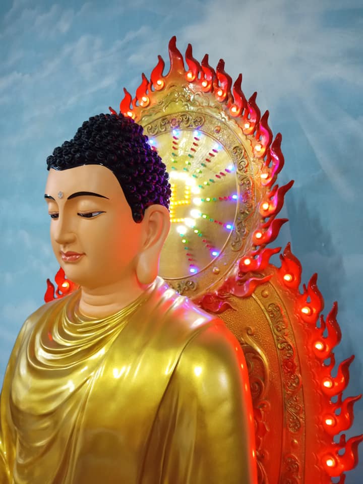 Tượng Phật thích ca composite
