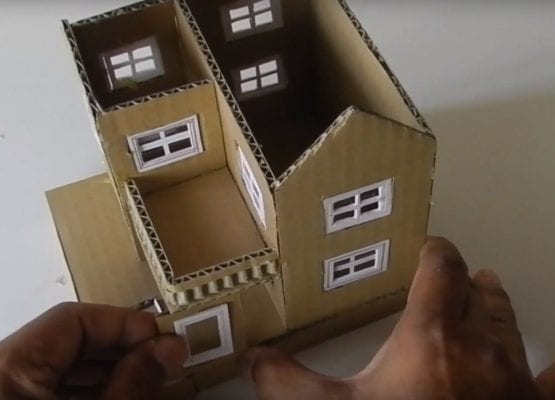 Lưu ý quan trọng khi làm mô hình nhà bằng giấy bạn nên biết-1